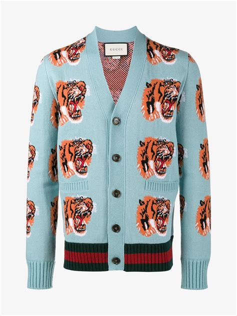 gucci cardigan tiger|neiman marcus tiger cardigan.